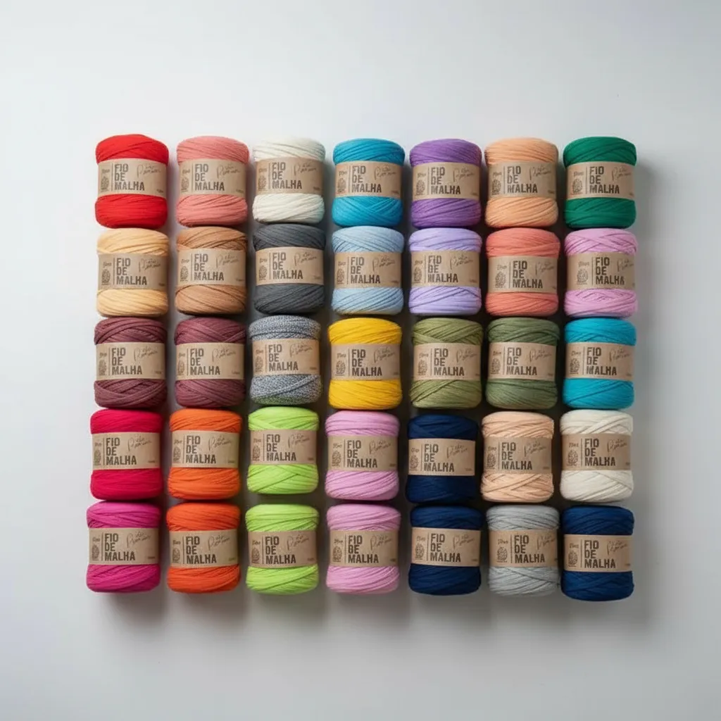 Tabela de cores disponíveis